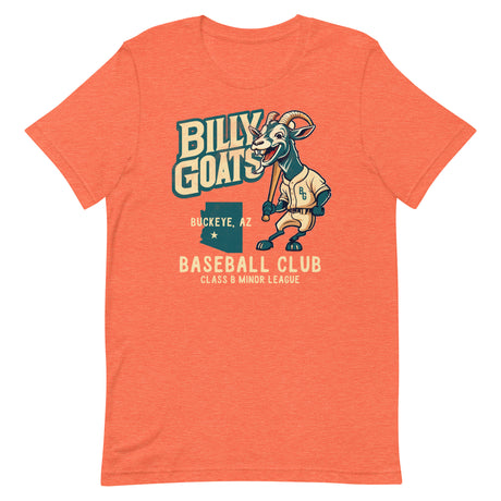 Buckeye Billy Goats Retro Minor League Baseball Team Unisex t-shirt - outfieldoutlaws