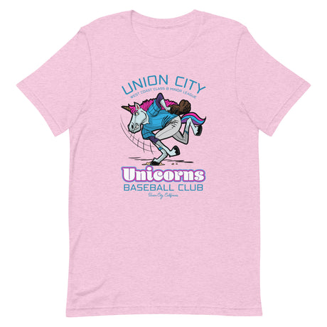 Union City Unicorns Retro Minor League Baseball Team Unisex T-shirt - outfieldoutlaws