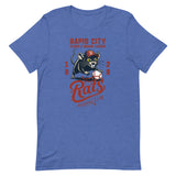 Rapid City Rats Retro Minor League Baseball Team Unisex T-shirt - outfieldoutlaws