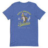 Soda Springs Slow Pokes Retro Minor League Baseball Team Unisex T-shirt - outfieldoutlaws