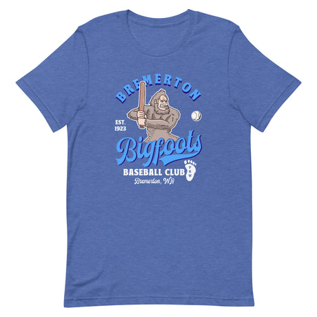 Bremerton Bigfoots Retro Minor League Baseball Team Unisex T-shirt - outfieldoutlaws