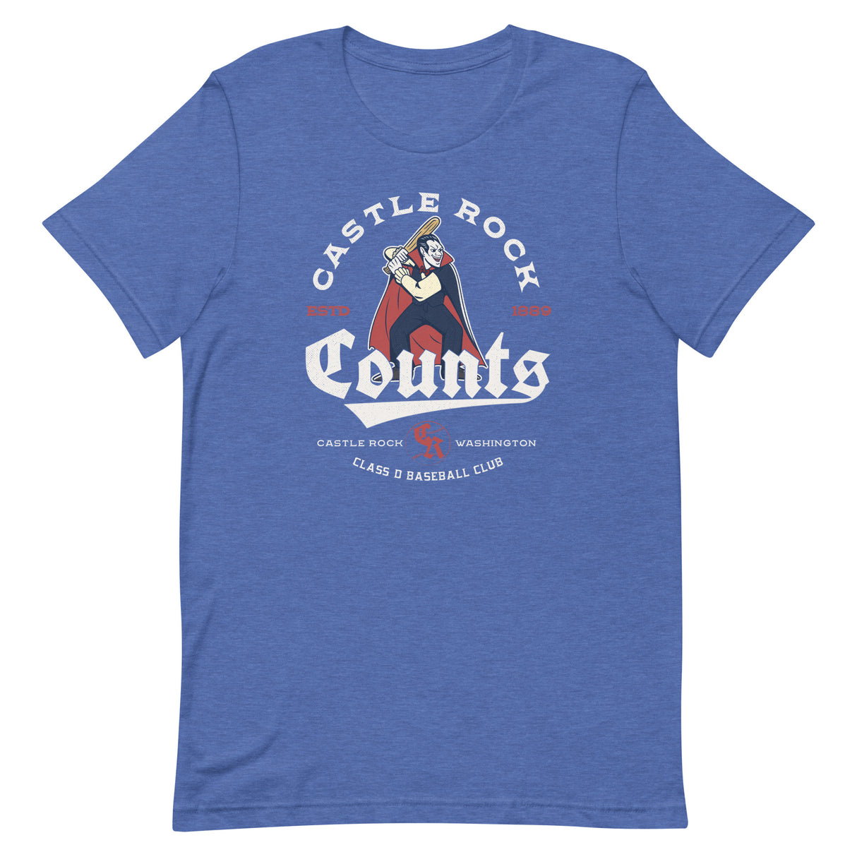 Castle Rock Counts Retro Minor League Baseball Team Unisex t-shirt - outfieldoutlaws