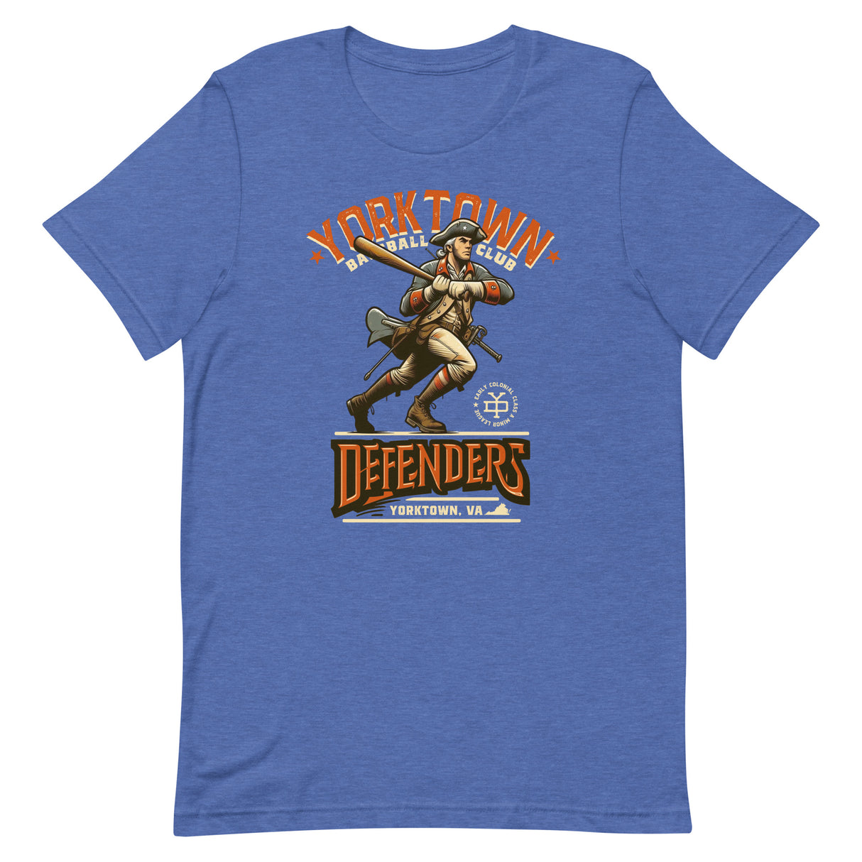 Yorktown Defenders Retro Minor League Baseball Team-Unisex T-shirt