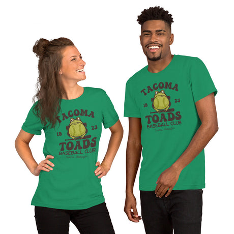Tacoma Toads Retro Minor League Baseball Team Unisex T-shirt - outfieldoutlaws