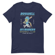 Roswell Intruders Retro Minor League Baseball Team Unisex T-shirt - outfieldoutlaws