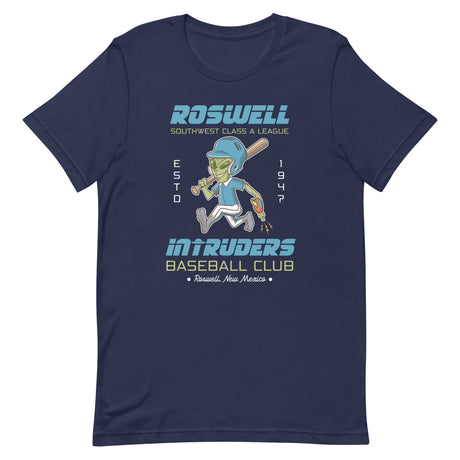 Roswell Intruders Retro Minor League Baseball Team Unisex T-shirt - outfieldoutlaws