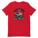 Black Diamond Coal Miners Retro Minor League Baseball Team-Unisex t-shirt