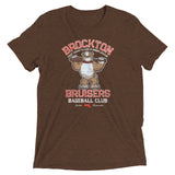 Brockton Bruisers Retro Minor League Baseball Team-Tri-Blend Shirt - outfieldoutlaws