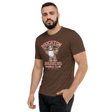 Brockton Bruisers Retro Minor League Baseball Team-Tri-Blend Shirt - outfieldoutlaws