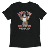 Brockton Bruisers Retro Minor League Baseball Team-Tri-Blend Shirt - outfieldoutlaws