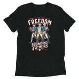 Freedom Founding Fathers Retro Minor League Baseball Team-Tri-Blend Shirt