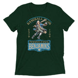 Pennsylvania Benjamins Retro Minor League Baseball Team-Tri-Blend Shirt