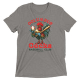 Columbus Cocks Retro Minor League Baseball Team-Tri-Blend Shirt - outfieldoutlaws