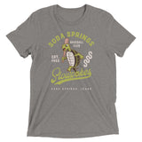 Soda Springs Slowpokes Retro Minor League Baseball Team-Tri-Blend Shirt - outfieldoutlaws