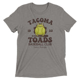 Tacoma Toads Retro Minor League Baseball Team-Tri-Blend Shirt - outfieldoutlaws