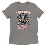 Freedom Founding Fathers Retro Minor League Baseball Team-Tri-Blend Shirt