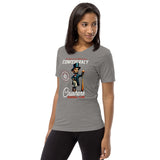 Confederacy Crushers Retro Minor League Baseball Team-Tri-Blend Shirt