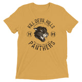 Kill Devil Hills Panthers Retro Minor League Baseball Team-Tri-Blend Shirt - outfieldoutlaws