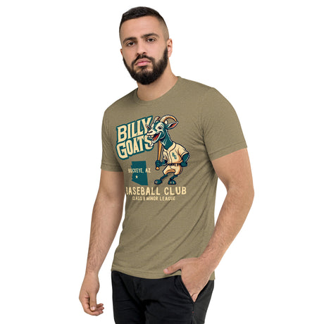 Buckeye Billy Goats Retro Minor League Baseball Team-Tri-Blend Shirt - outfieldoutlaws