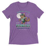 Winston-Salem Werewolves Retro Minor League Baseball Team-Tri-Blend Shirt - outfieldoutlaws