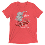 Everett Elephants Retro Minor League Baseball Team-Tri-Blend Shirt - outfieldoutlaws