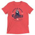 Castle Rock Counts Retro Minor League Baseball Team-Tri-Blend Shirt - outfieldoutlaws