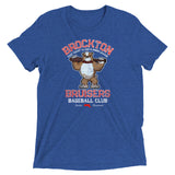 Brockton Bruisers Retro Minor League Baseball Team-Tri-Blend Shirt - outfieldoutlaws