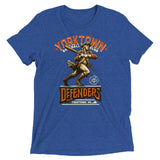 Yorktown Defenders Retro Minor League Baseball Team-Tri-Blend Shirt