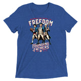 Freedom Founding Fathers Retro Minor League Baseball Team-Tri-Blend Shirt