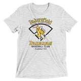 Bakersfield Bananas Retro Minor League Baseball Team-Tri Blend Shirt - outfieldoutlaws