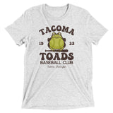 Tacoma Toads Retro Minor League Baseball Team-Tri-Blend Shirt - outfieldoutlaws