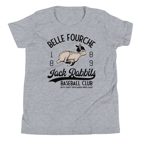Belle Fourche Jack Rabbits Retro Minor League Baseball Team-Youth T-Shirt - outfieldoutlaws