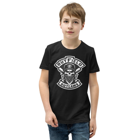 Outfield Outlaws Logo-Youth T-Shirt - outfieldoutlaws