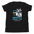 Ripley Mavericks Retro Minor League Baseball Team-Youth T-Shirt - outfieldoutlaws