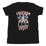 Freedom Founding Fathers Retro Minor League Baseball Team-Youth T-Shirt