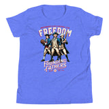 Freedom Founding Fathers Retro Minor League Baseball Team-Youth T-Shirt