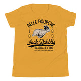 Belle Fourche Jack Rabbits Retro Minor League Baseball Team-Youth T-Shirt - outfieldoutlaws