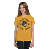 Kill Devil Hills Panthers Retro Minor League Baseball Team-Youth T-Shirt - outfieldoutlaws