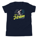 Miami Monkeys Retro Minor League Baseball Team-Youth T-Shirt - outfieldoutlaws