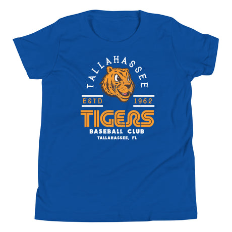 Tallahassee Tigers Retro Minor League Baseball Team-Youth T-Shirt - outfieldoutlaws